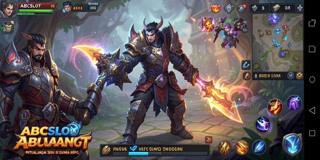 Gameplay ARPG seru dengan petualangan menantang.