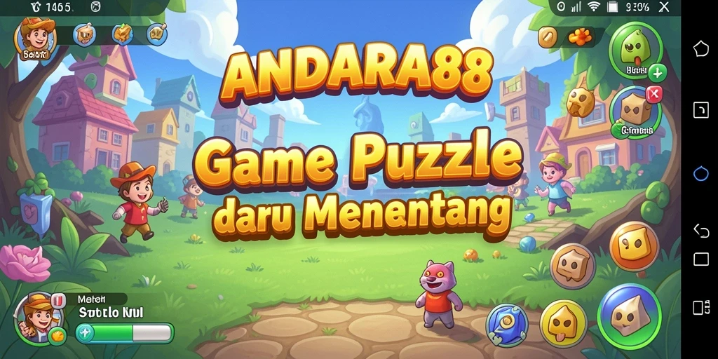 Tampilan gameplay yang seru dan menantang di ANDARA88.