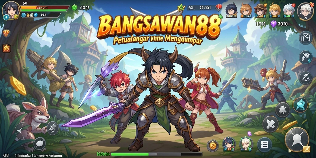 Gameplay seru dan penuh warna di BANGSAWAN88.