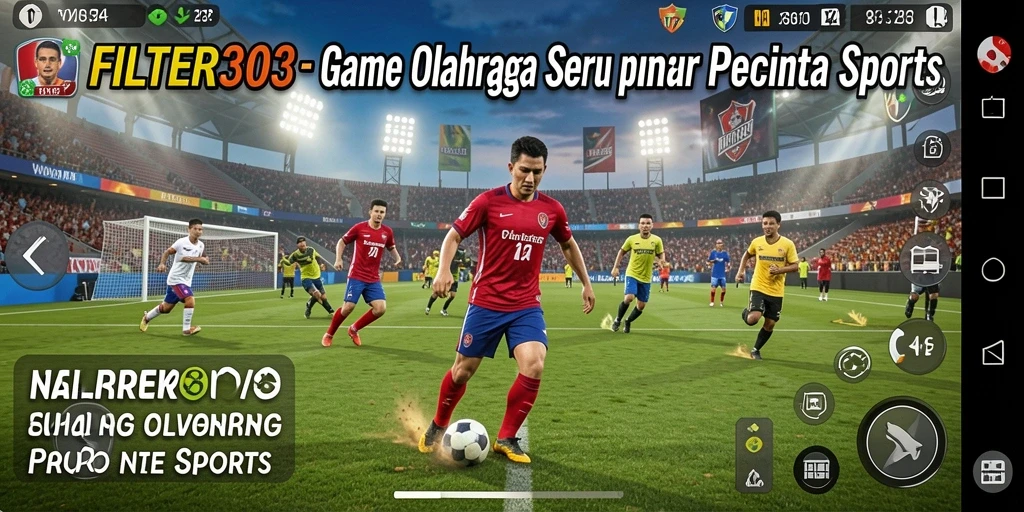 Tampilan utama gameplay FILTER303 yang seru dan menantang.