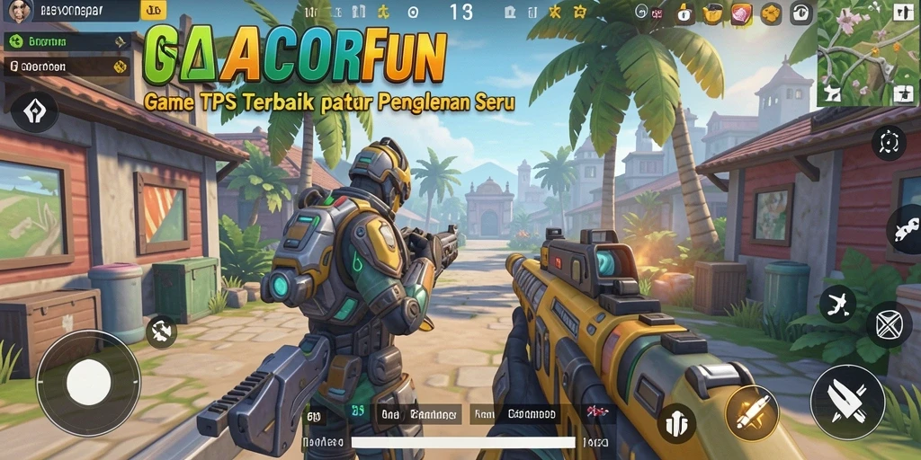 Gameplay seru <strong>GACORFUN</strong> dengan aksi tembak-menembak yang mendebarkan.