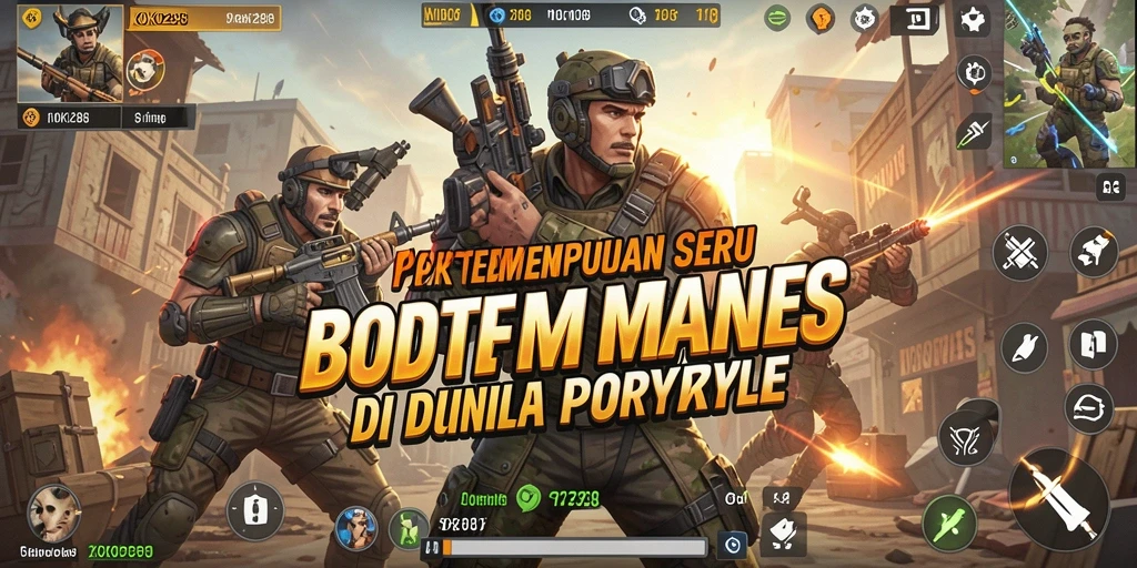 Gameplay seru dalam pertempuran Battle Royale di KOKO288.