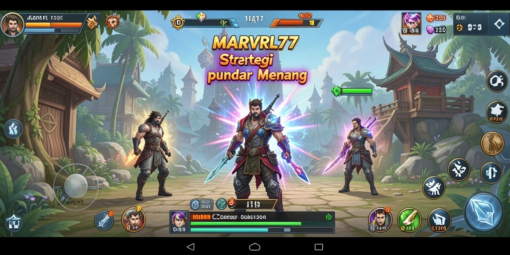 Tampilan gameplay menarik dari MARVRL77, penuh strategi dan intrik.