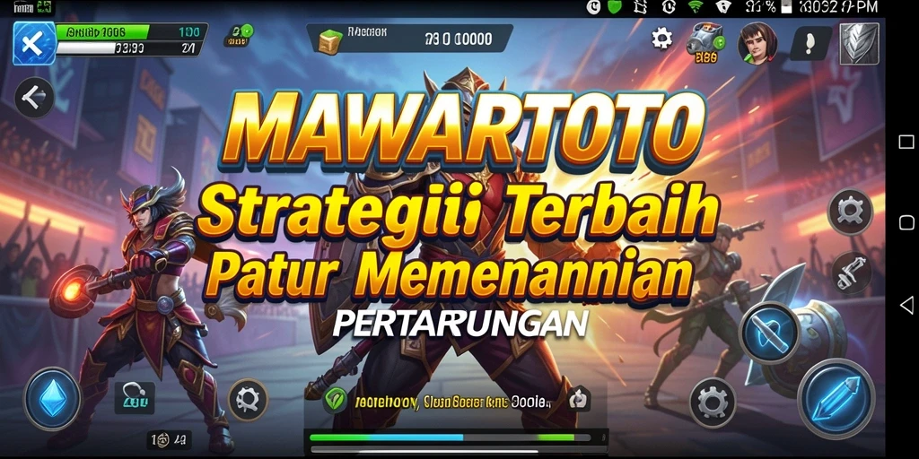 Screenshot gameplay <strong>MAWARTOTO</strong> menampilkan aksi strategi yang mendebarkan.