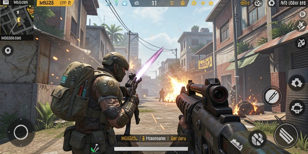 Gameplay seru MG525 dengan aksi TPS yang mendebarkan.