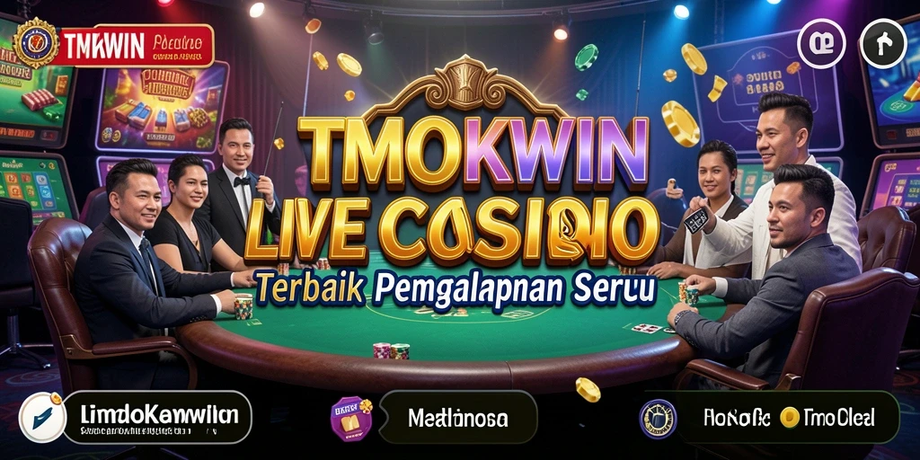 Screenshot gameplay TMOKWIN dengan dealer langsung yang interaktif.