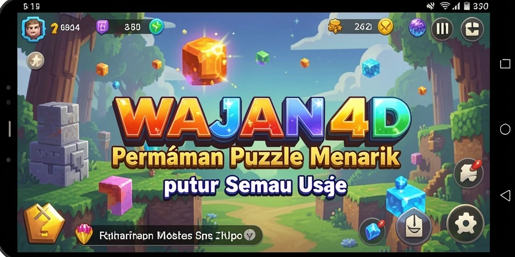 Tampilan gameplay WAJAN4D yang seru dan menantang.